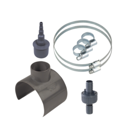 afvoer set pvc klemzadel 110mm