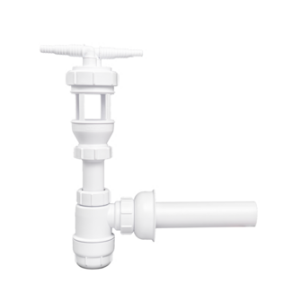 Afvalwaterset DN40 met luchtslot en sifon
