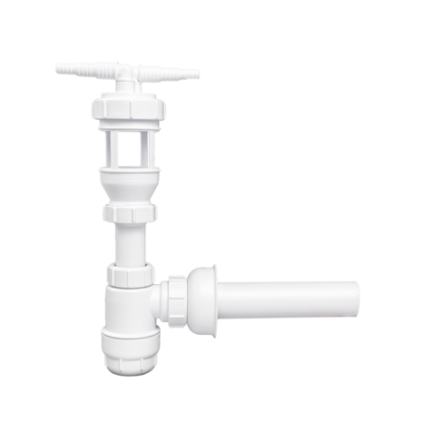 Afvalwaterset DN40 met luchtslot en sifon
