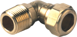 VSH Knelkoppeling knie (overgang op aansluitslang)